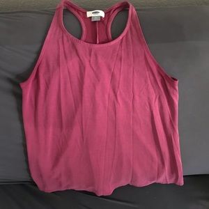 Old Navy racer back tank top